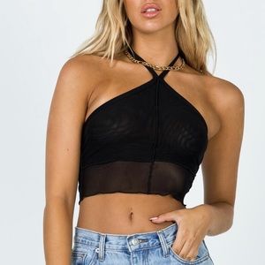 Princess Polly Black Top